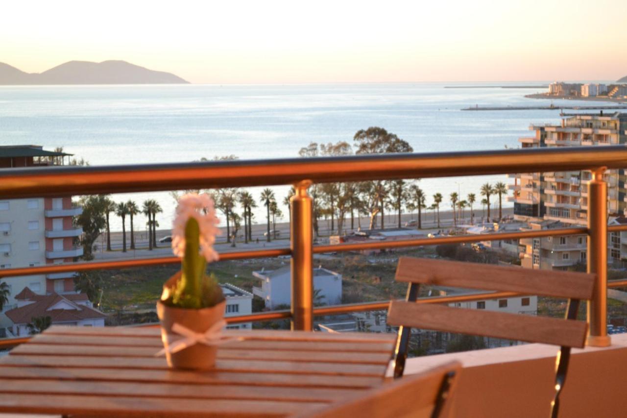 Seaview Penthouse 2 Bedrooms Apartment & Box Garage Vlorë Eksteriør billede
