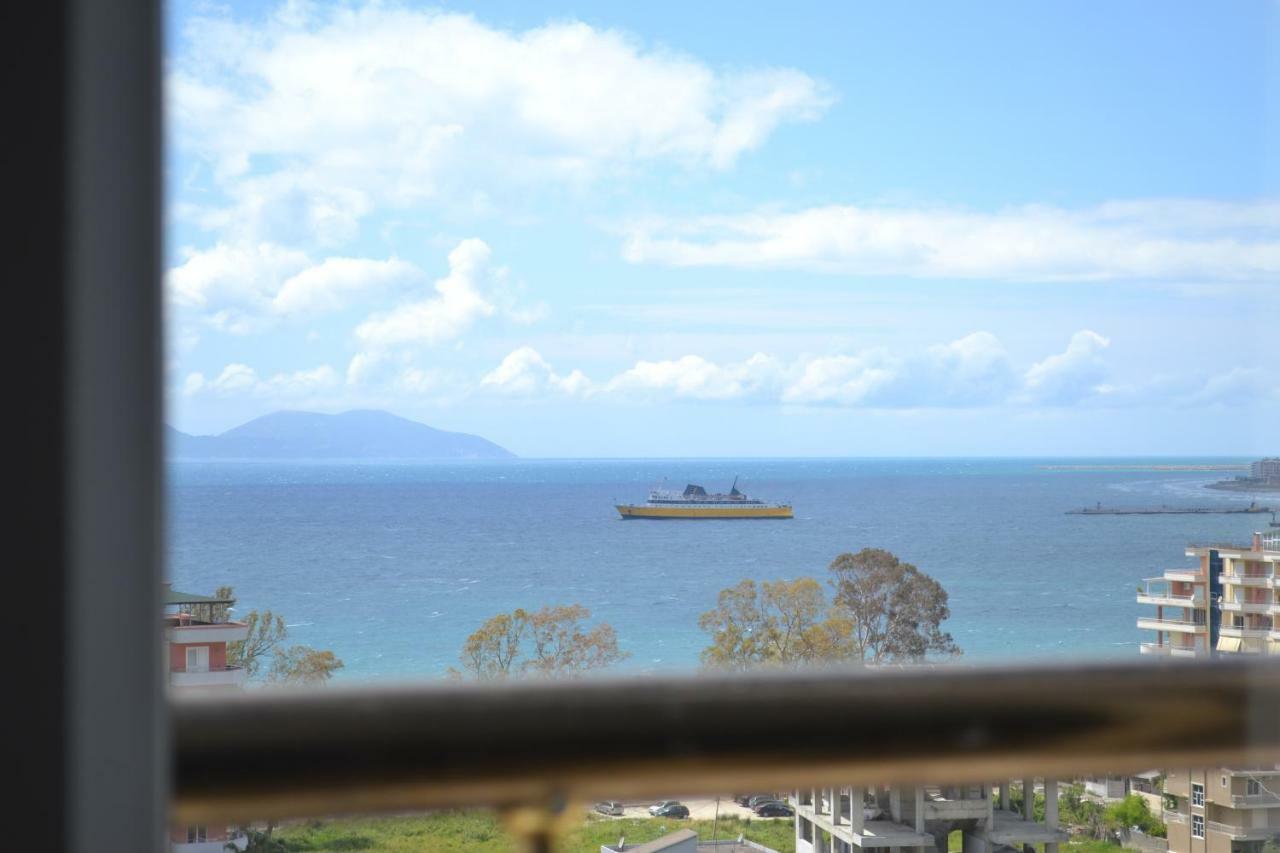 Seaview Penthouse 2 Bedrooms Apartment & Box Garage Vlorë Eksteriør billede